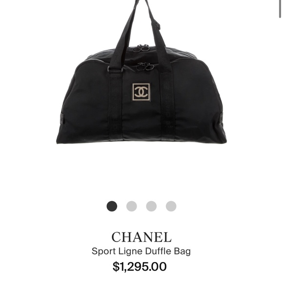 Authentic Vintage Chanel Travel Bag with Authenticity Card - Picture 7 of 8